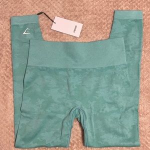 NWT gymshark camo leggings